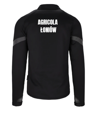 Bluza czarna KEEZA Albion z nadrukiem