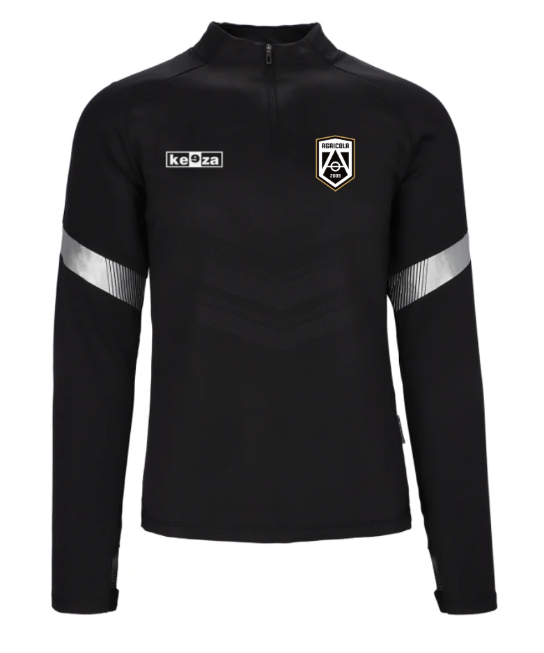 Bluza czarna KEEZA Albion z nadrukiem