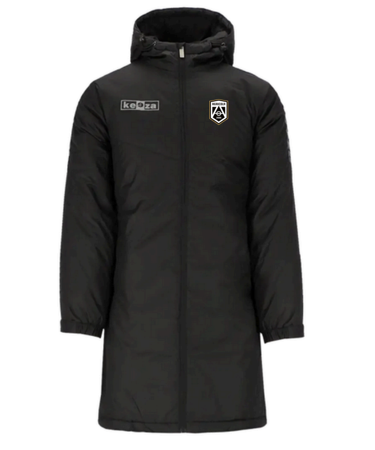 Płaszcz zimowy czarny KEEZA Brugia